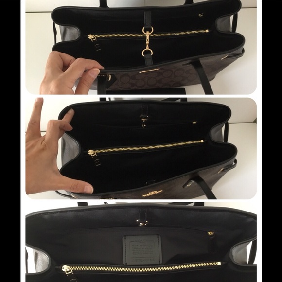 SOLD! 🌹SALE! Authentic Coach Drawstring Carryall. Wallet included! - Picture 3 of 4